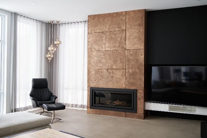 Peau de Béton | metal finish