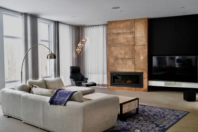 Peau de Béton | metal finish